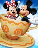 Das Mickey Mouse Wallpaper 128x160