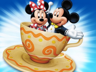 Das Mickey Mouse Wallpaper 320x240