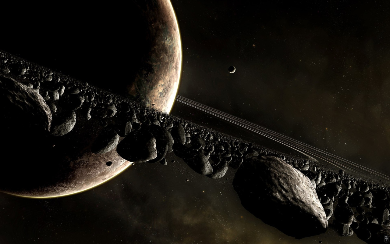 Saturn Ring wallpaper 1280x800