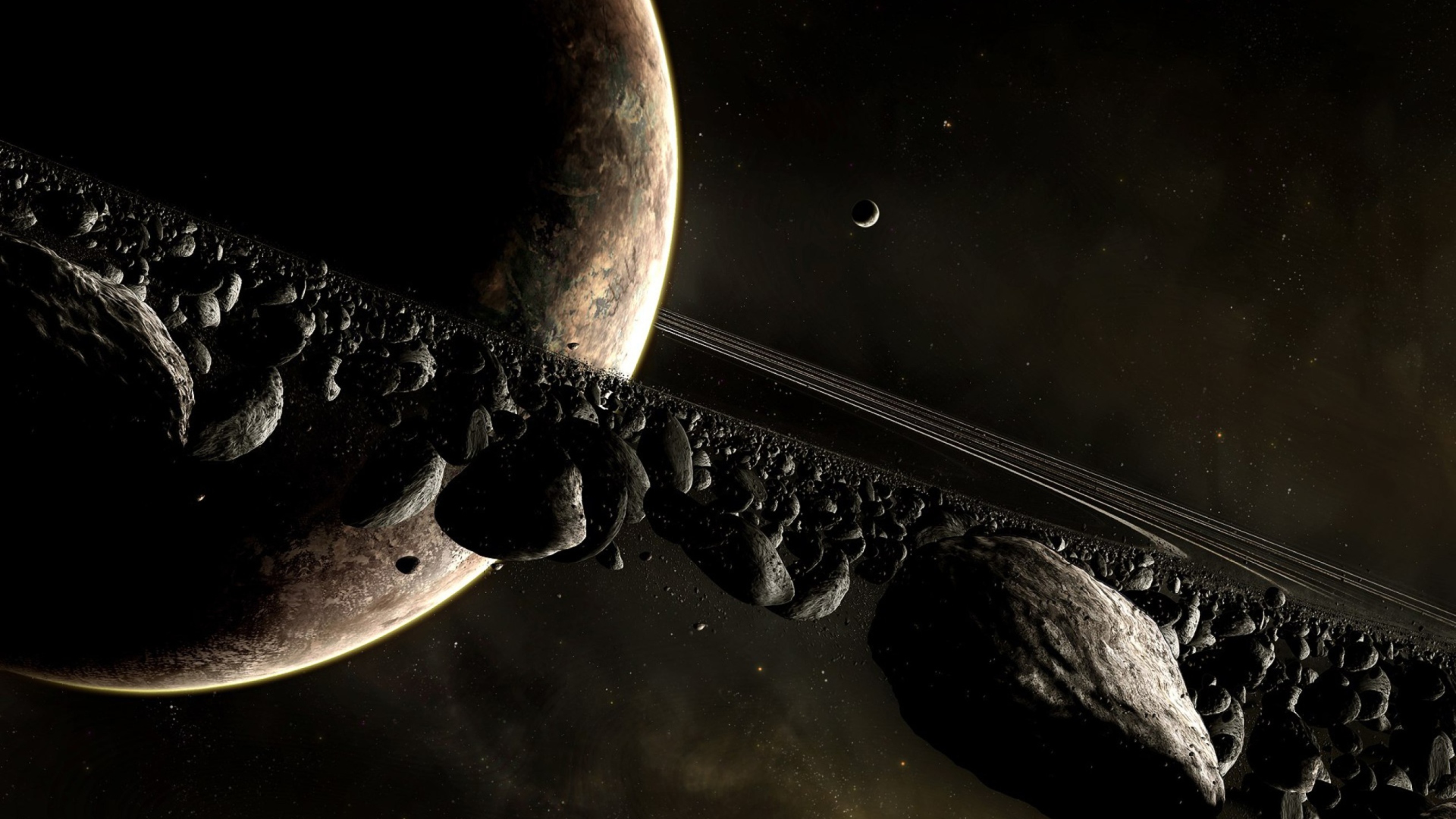 Saturn Ring wallpaper 1920x1080