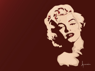 Das Marilyn Monroe Wallpaper 320x240