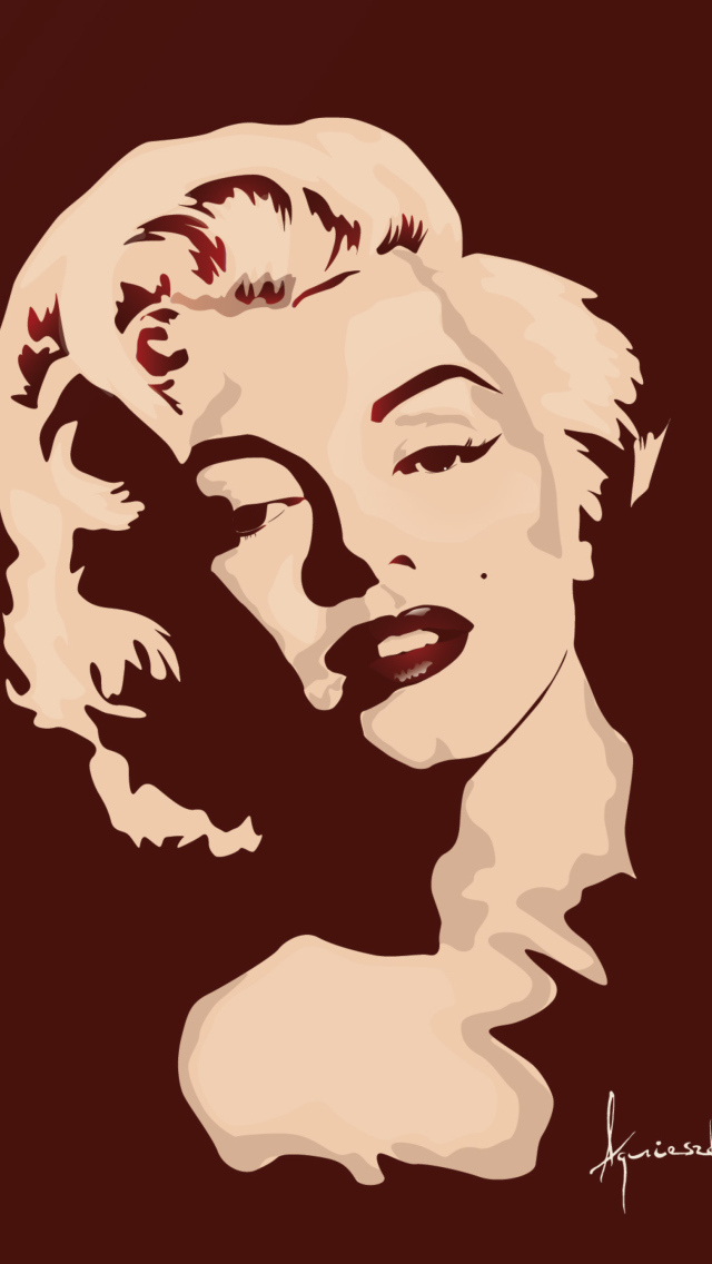 Marilyn Monroe wallpaper 640x1136
