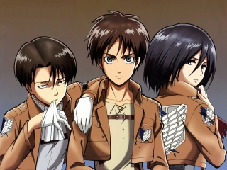 Shingeki no Kyojin - Attack of the Giants wallpaper 320x240