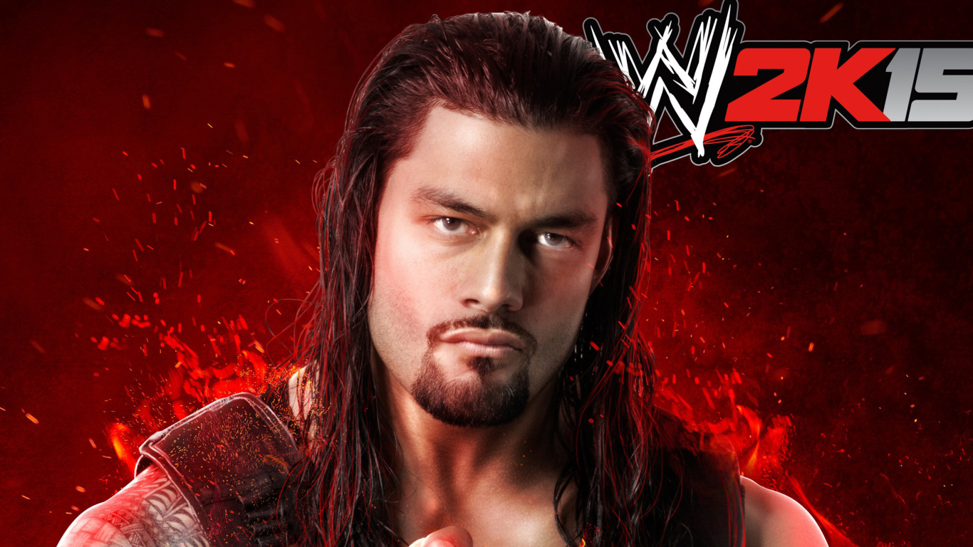 Screenshot №1 pro téma WWE 2K15 Roman Reigns 1366x768