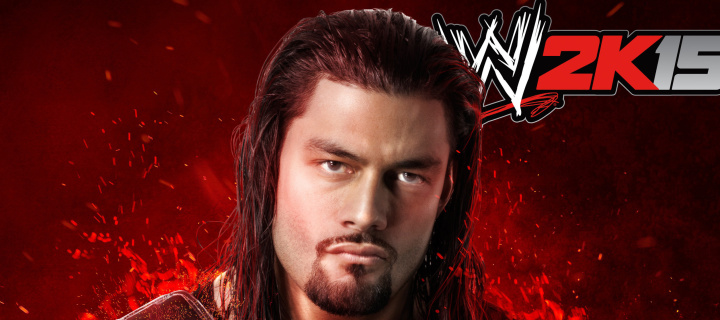 WWE 2K15 Roman Reigns wallpaper 720x320