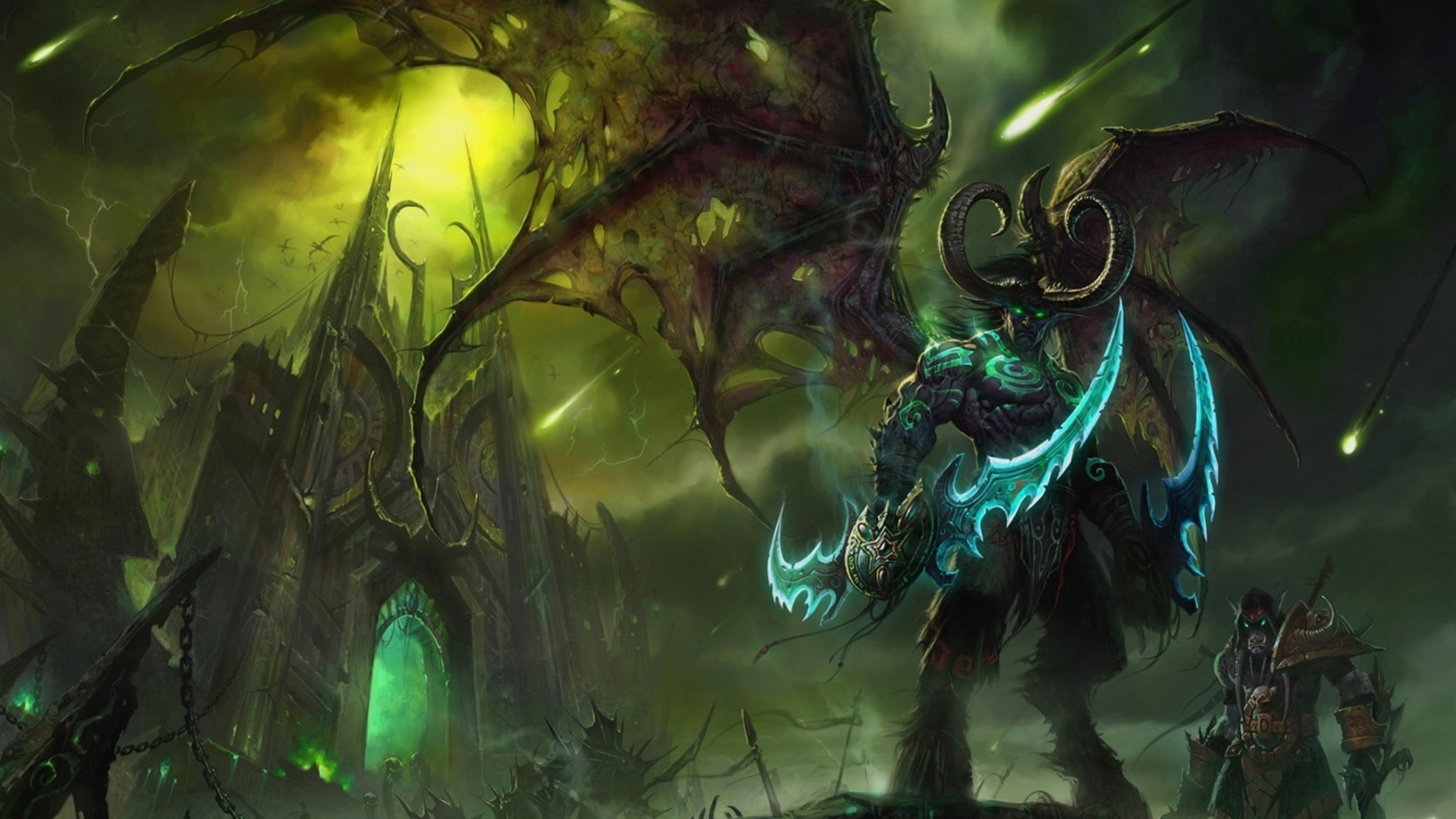 Das Lord of Outland Warcraft III Wallpaper 1920x1080