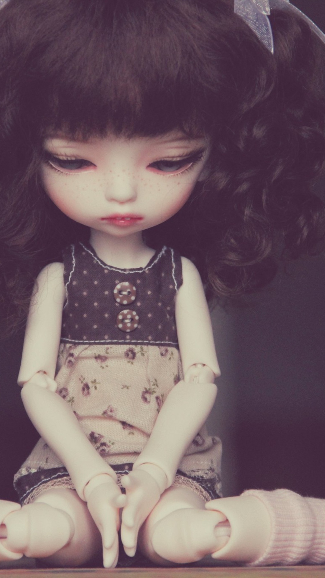 Fondo de pantalla Cute Vintage Doll 1080x1920
