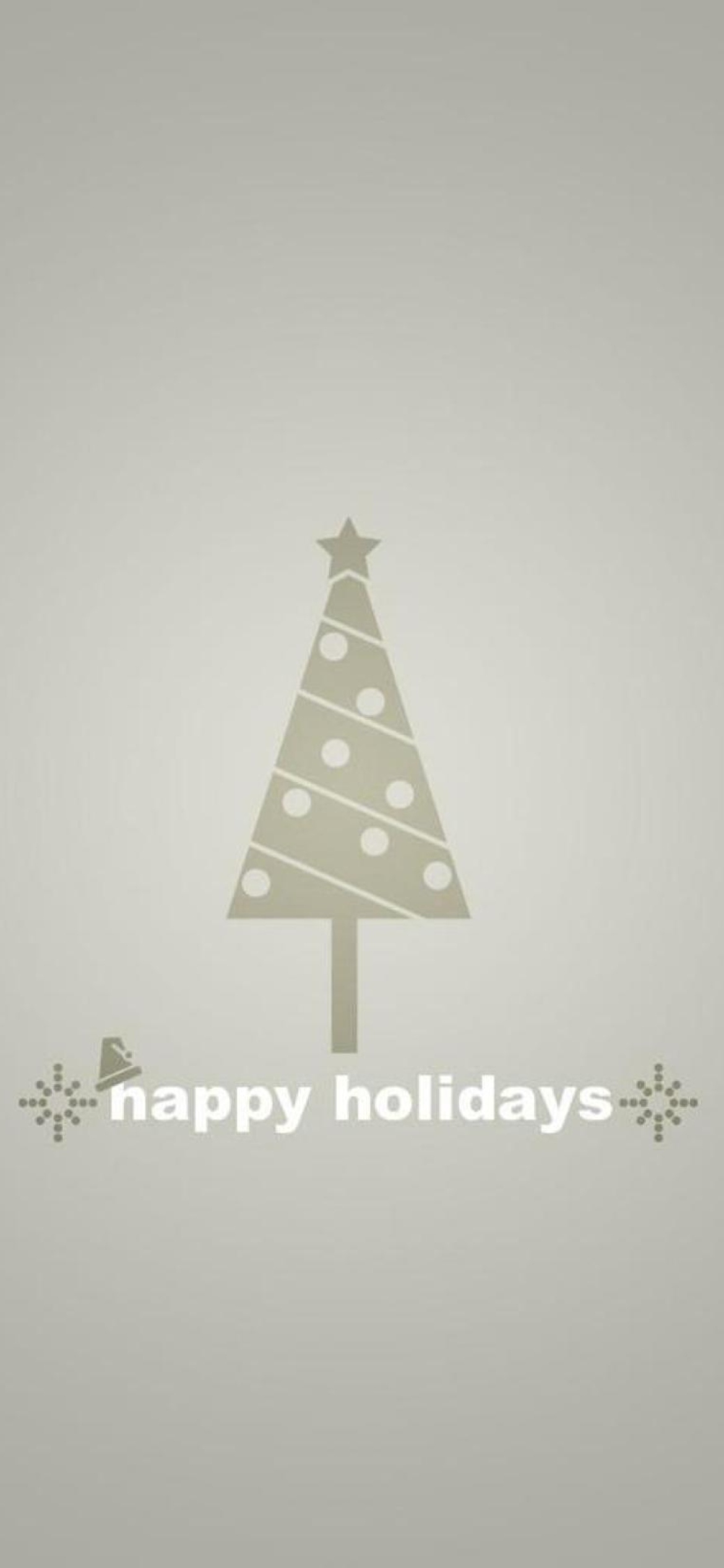 Happy Holidays wallpaper 1170x2532