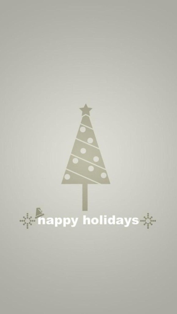 Fondo de pantalla Happy Holidays 360x640