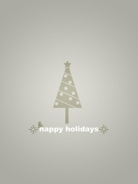 Sfondi Happy Holidays 480x640