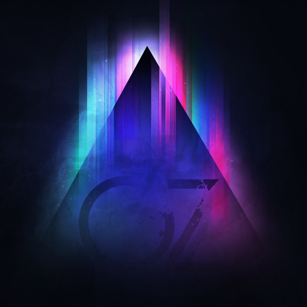 Screenshot №1 pro téma Colorful Triangle Vector 1024x1024