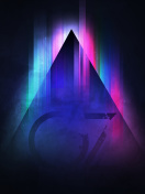 Screenshot №1 pro téma Colorful Triangle Vector 132x176