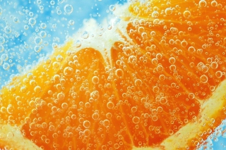 Refreshing Orange Drink Wallpaper for Android, iPhone and iPad