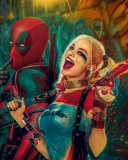 Deadpool, Ryan Reynolds, Wade Wilson, Harley Quinn screenshot #1 128x160