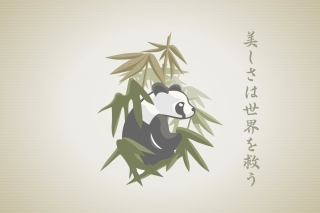 Panda Drawing Background for Android, iPhone and iPad