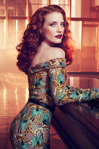 Jessica Chastain wallpaper 320x480