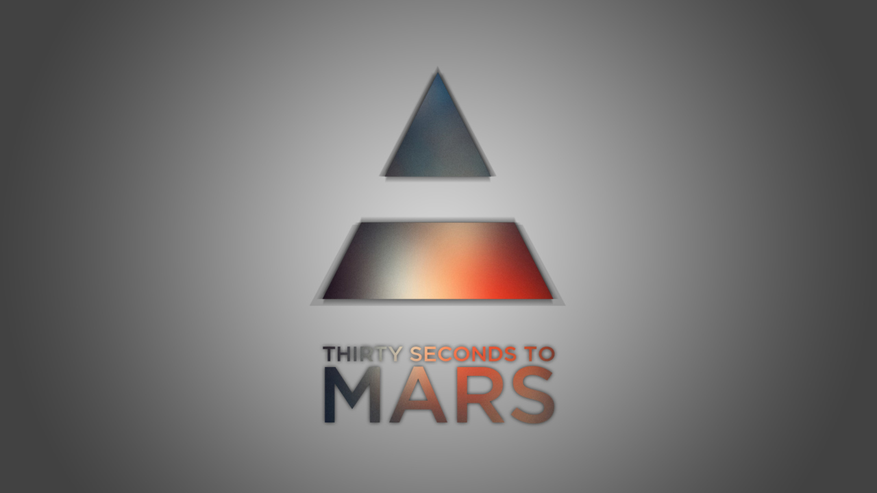 Fondo de pantalla Thirty Seconds To Mars Logo 1280x720