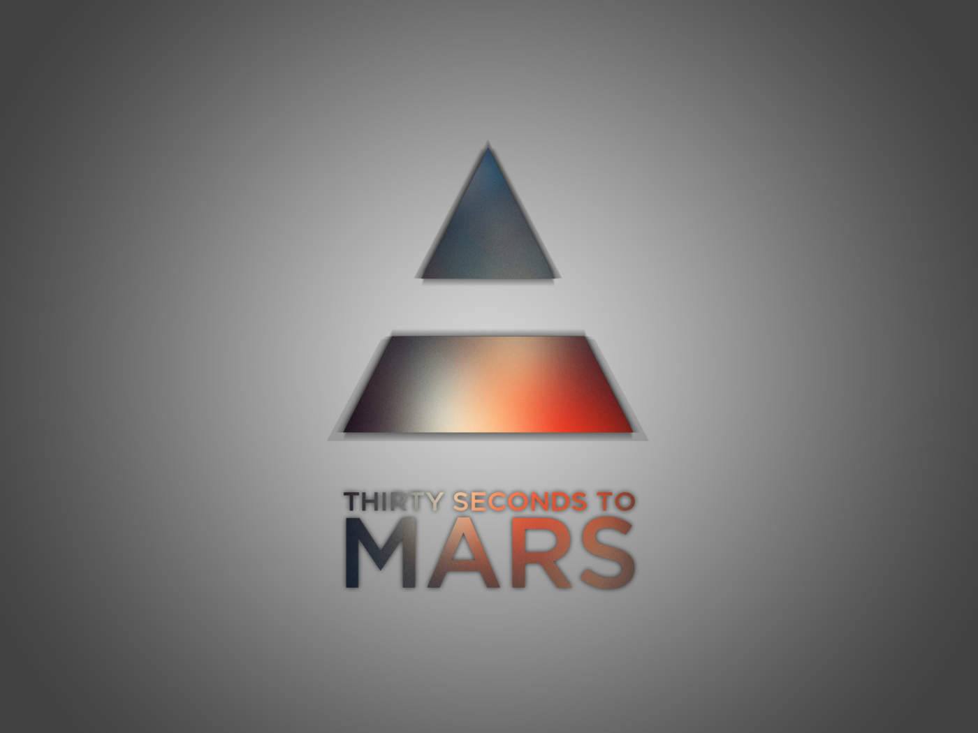 Thirty Seconds To Mars Logo wallpaper 1400x1050
