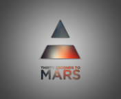 Das Thirty Seconds To Mars Logo Wallpaper 176x144
