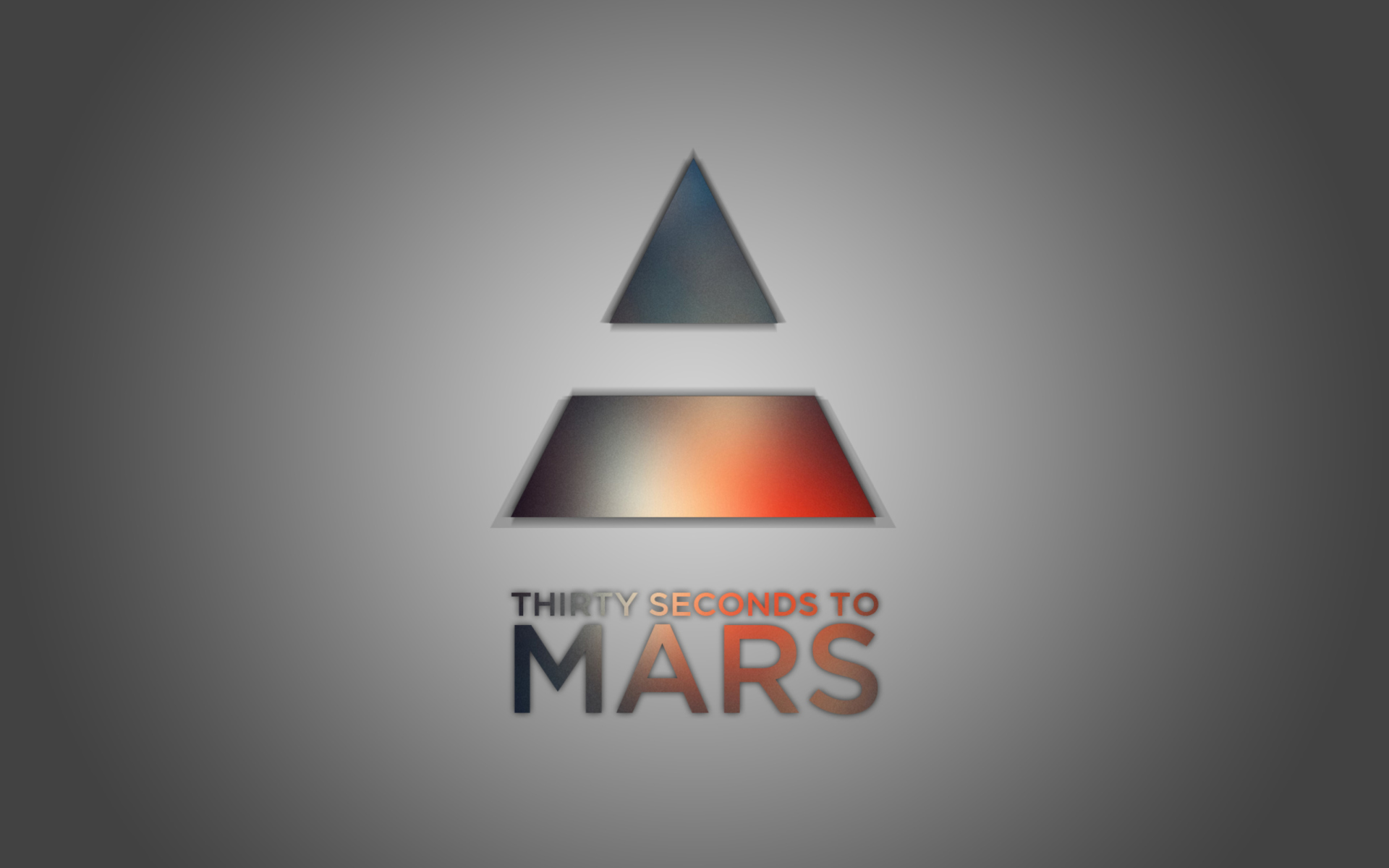 Das Thirty Seconds To Mars Logo Wallpaper 1920x1200