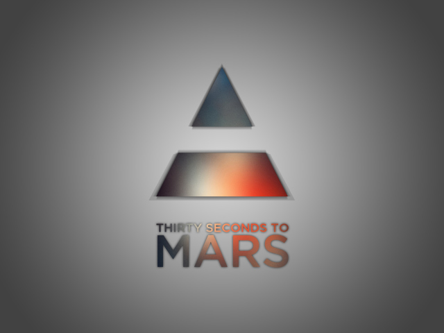 Screenshot №1 pro téma Thirty Seconds To Mars Logo 640x480