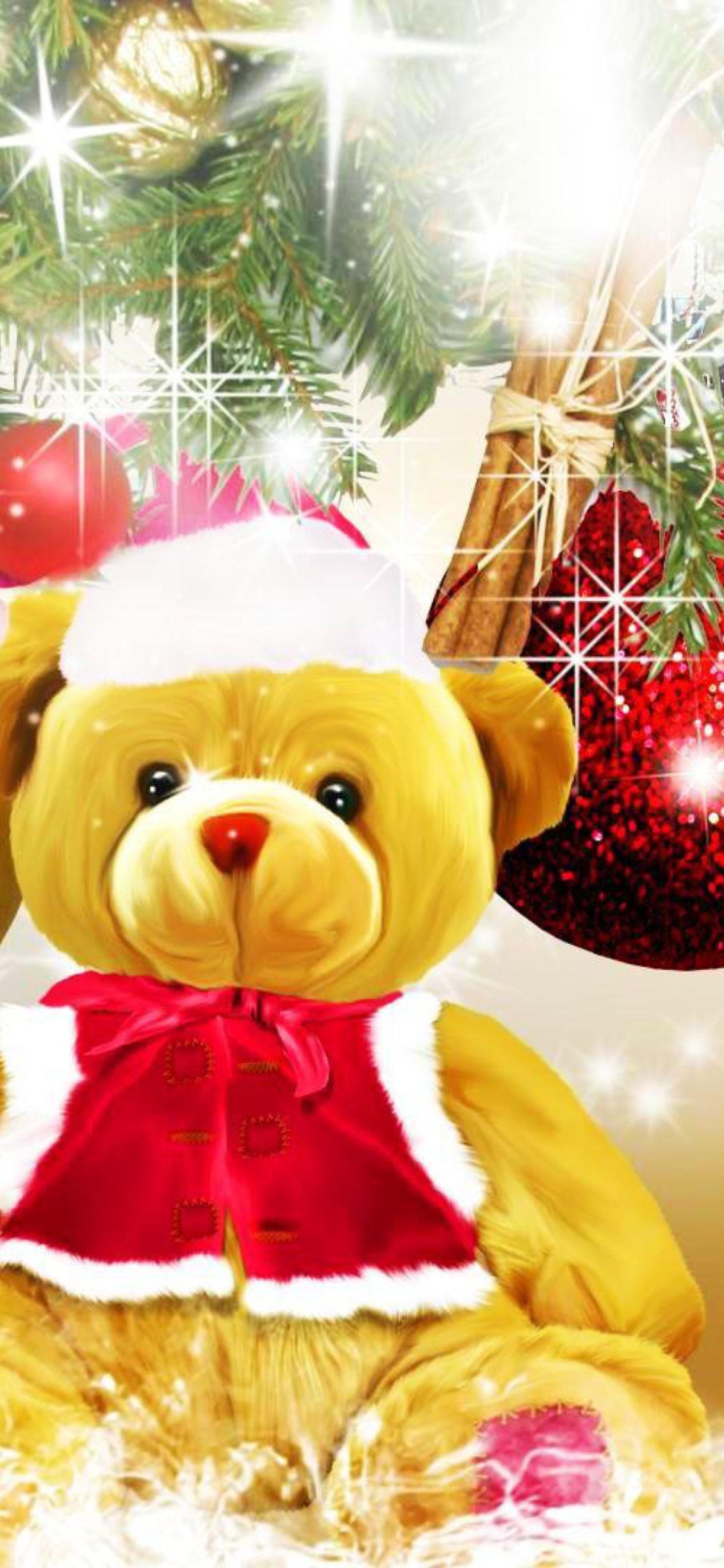 Sfondi Teddy Bear's Christmas 1170x2532
