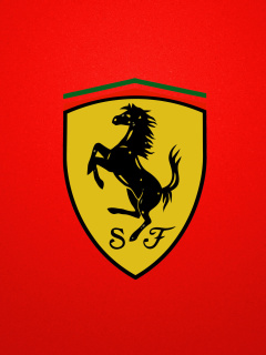 Das Scuderia Ferrari Wallpaper 240x320