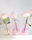 Sfondi Roses In Vases 128x160