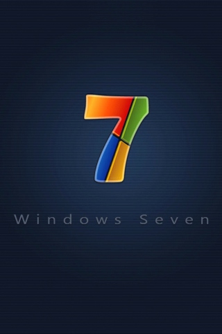Das Windows 7 Wallpaper 320x480