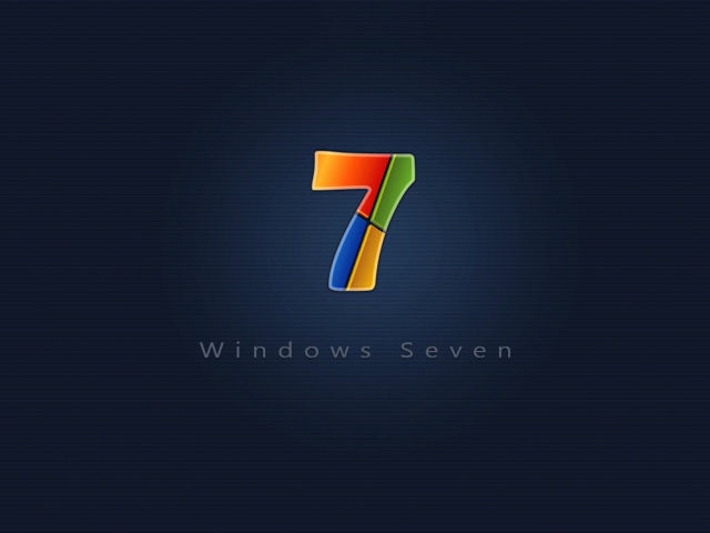 Das Windows 7 Wallpaper 640x480