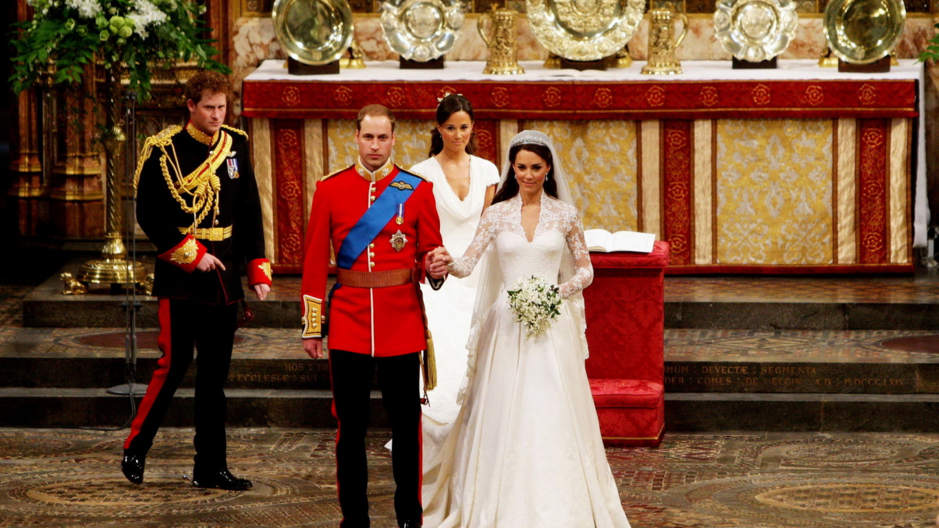 Sfondi Royal Wedding (Prince William) 1366x768