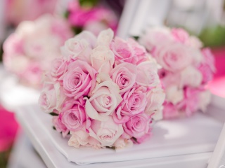 Fondo de pantalla Wedding Bouquets 320x240