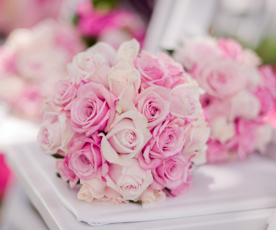 Обои Wedding Bouquets 960x800