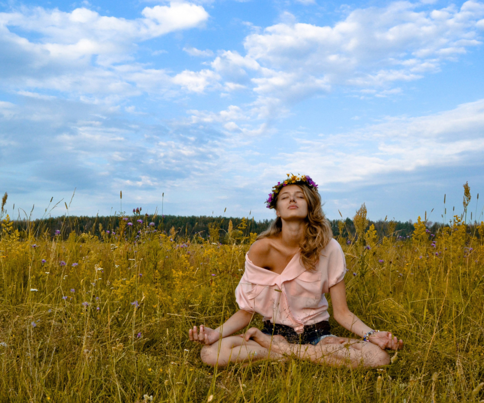 Fondo de pantalla Outdoor Yoga 960x800