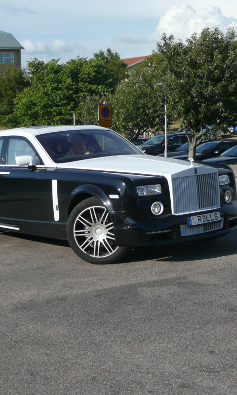 Обои Rolls-Royce 480x800