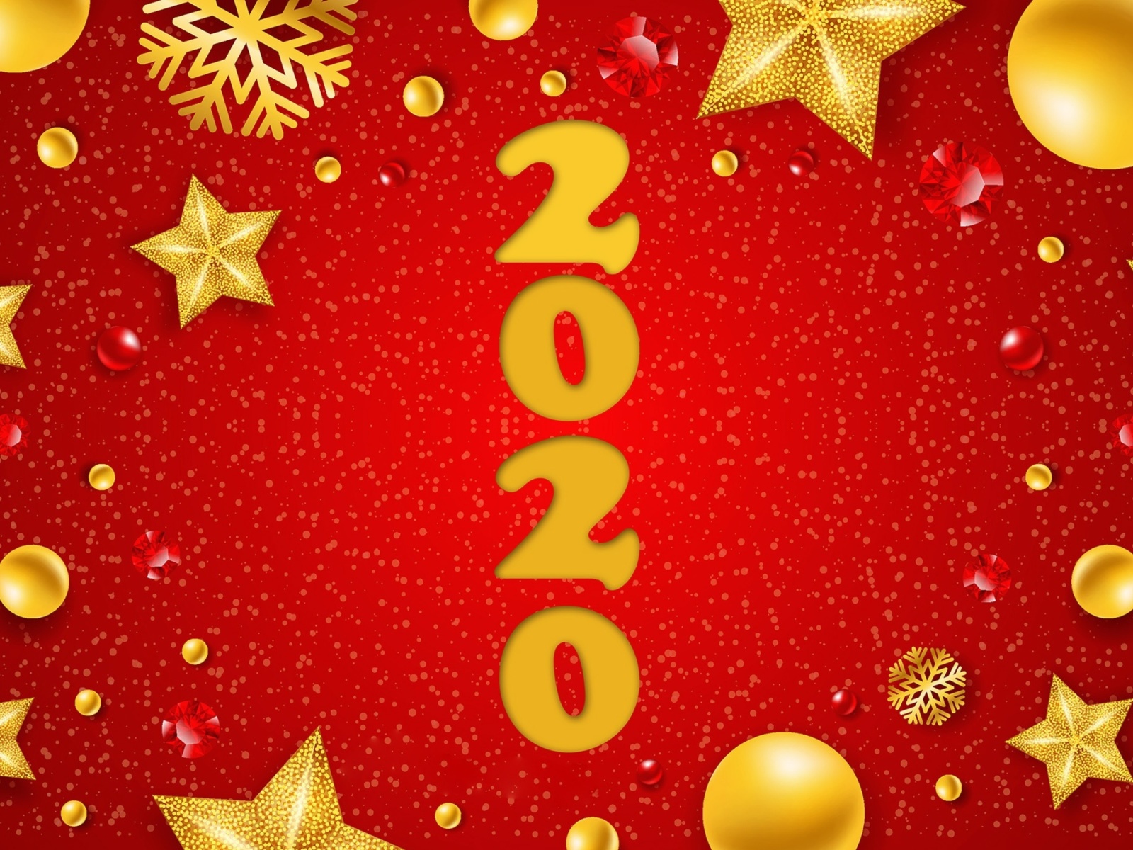 Fondo de pantalla Happy New Year 2020 Messages 1600x1200