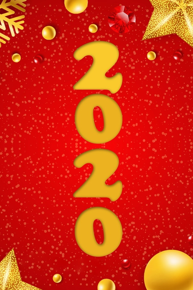Sfondi Happy New Year 2020 Messages 640x960