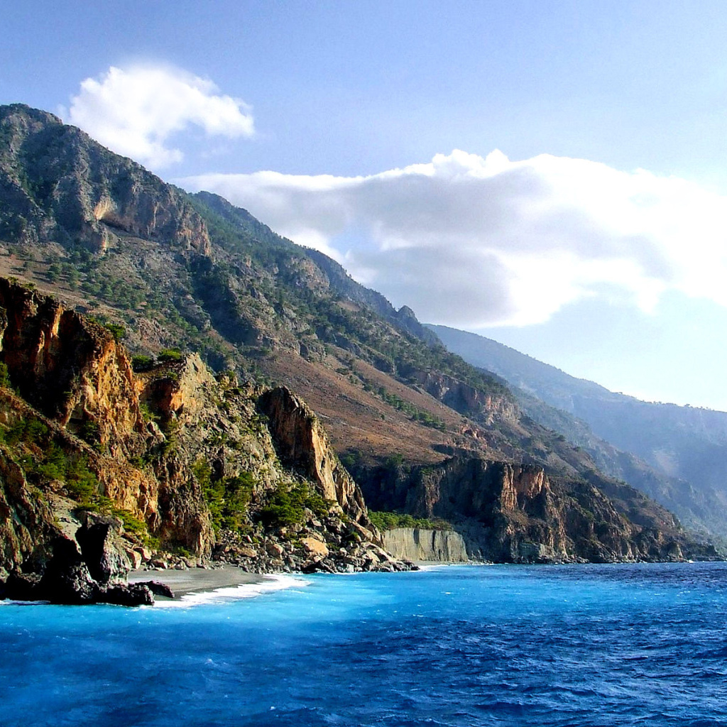 Sfondi Crete Island Rock 1024x1024