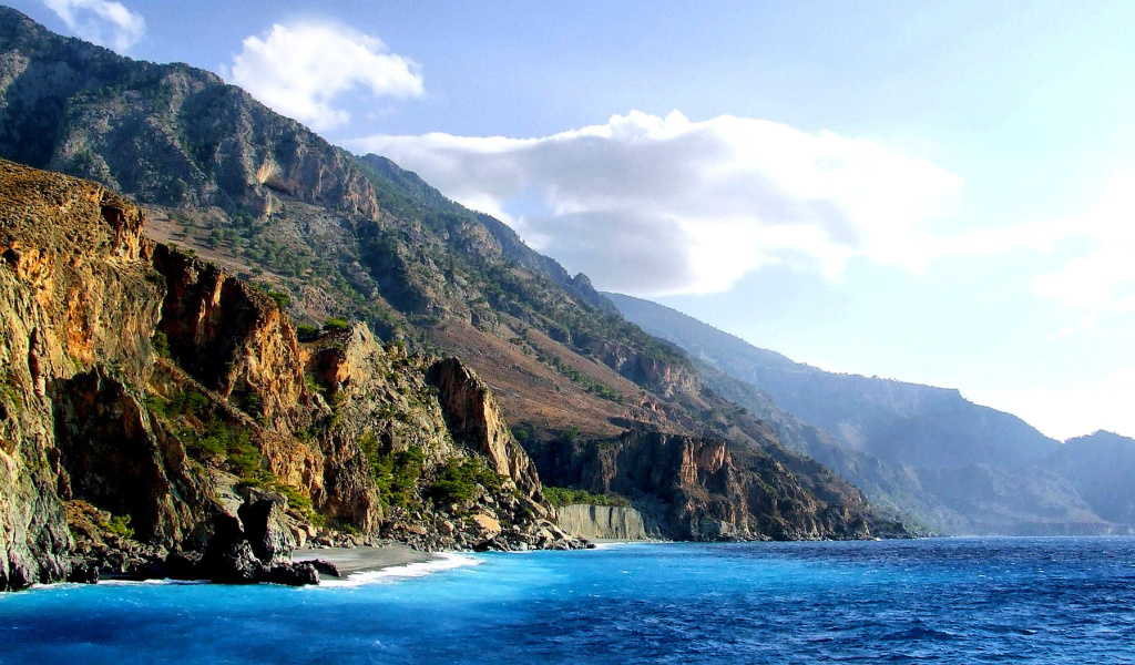 Screenshot №1 pro téma Crete Island Rock 1024x600