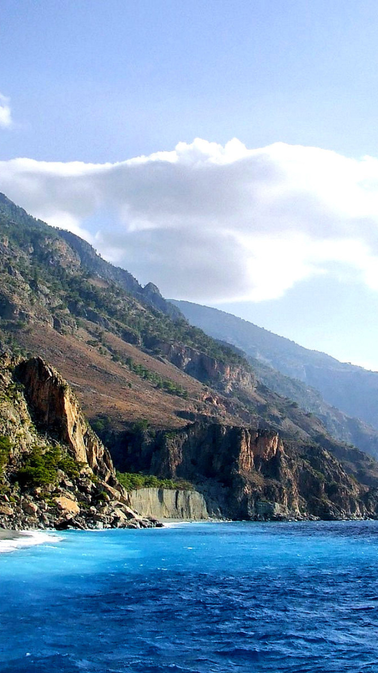 Screenshot №1 pro téma Crete Island Rock 750x1334