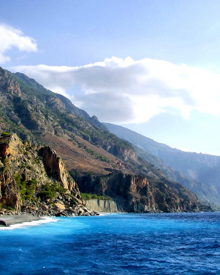 Crete Island Rock Picture for 240x320