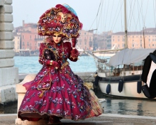Fondo de pantalla Venice Carnival 220x176