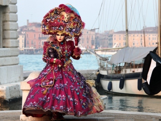 Screenshot №1 pro téma Venice Carnival 320x240