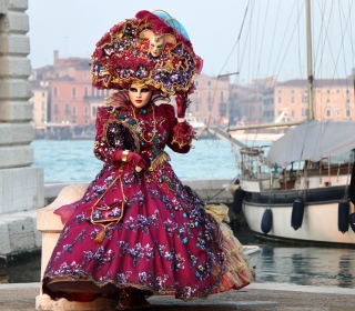 Free Venice Carnival Picture for iPad mini