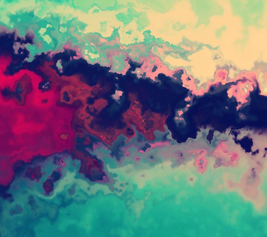 Das Colored Smoke Wallpaper 1080x960