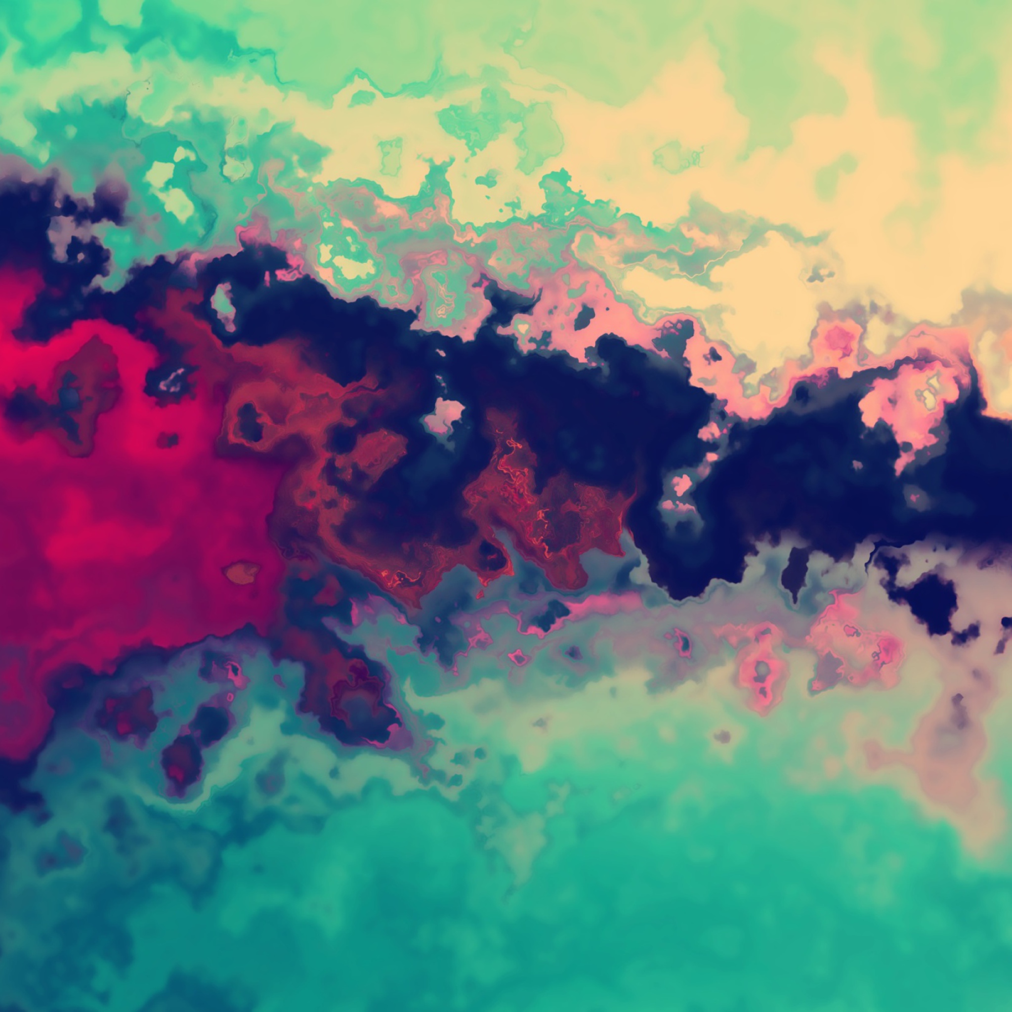 Das Colored Smoke Wallpaper 2048x2048