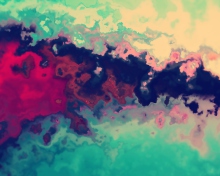 Das Colored Smoke Wallpaper 220x176