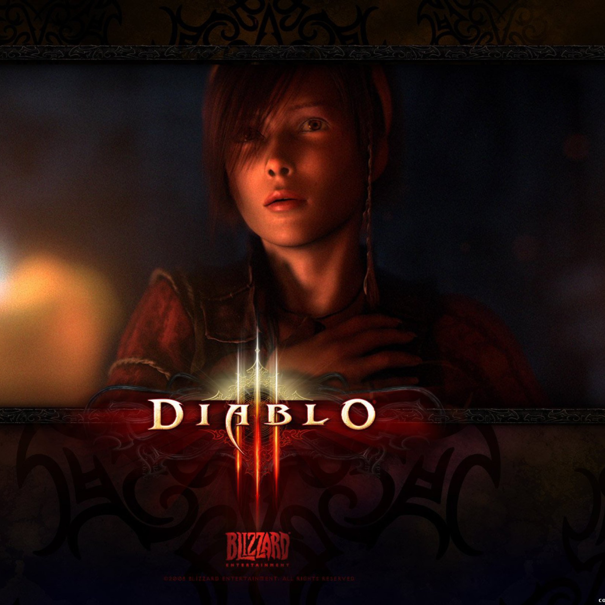Das Diablo 3 Wallpaper 2048x2048