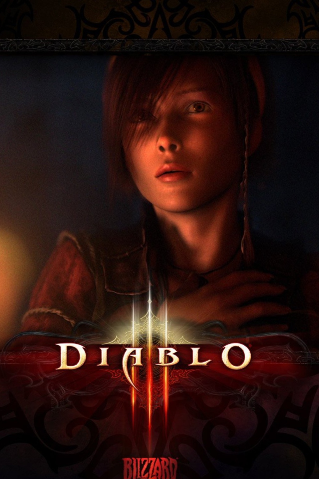 Das Diablo 3 Wallpaper 640x960