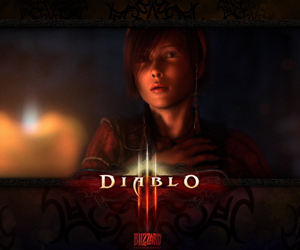 Обои Diablo 3 960x800